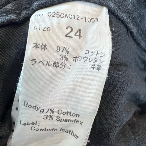 MOUSSY VINTAGE Fleetwood Rebirth Jeans in black size 24 - Picture 7 of 7